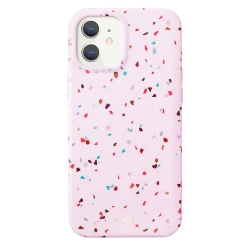 Kup Etui UNIQ Coehl Terrazzo Apple iPhone 12 mini rózsaszín/blush pink - UNIQ322PNK - {ean13} - Sklep Home Screen