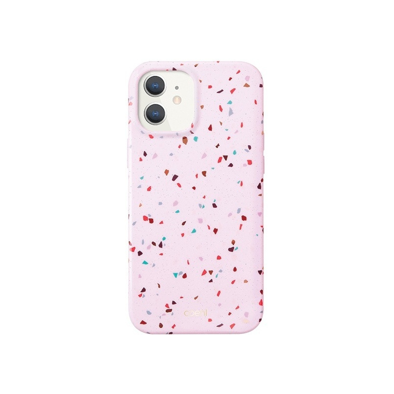 Buy UNIQ Coehl Terrazzo Apple iPhone 12 mini blush pink - 8886463675052 - UNIQ322PNK - Homescreen.pl
