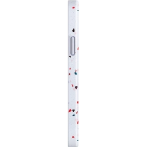 Etui UNIQ Coehl Terrazzo Apple iPhone 12 Pro Max fehér/natural white