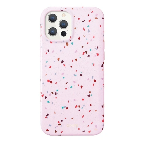 Kup Etui UNIQ Coehl Terrazzo Apple iPhone 12 Pro Max rózsaszín/blush pink - UNIQ324PNK - {ean13} - Sklep Home Screen