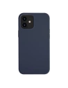 Etui UNIQ Lino Hue Apple iPhone 12 mini kék/marinakék Antimikrobiális