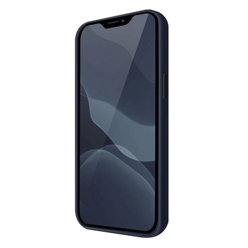 Kup Etui UNIQ Lino Hue Apple iPhone 12 mini kék/marinakék Antimikrobiális - UNIQ331BLU - {ean13} - Sklep Home Screen