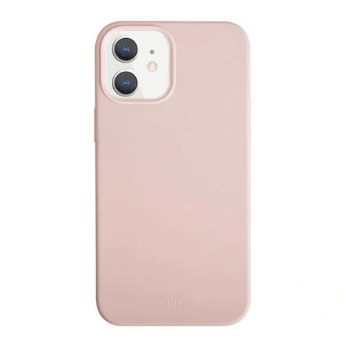 Kup Apple UNIQ Lino Hue Case iPhone 12 mini rosa/rosa Antimikrobiell - UNIQ332PNK - {ean13} - Sklep Home Screen