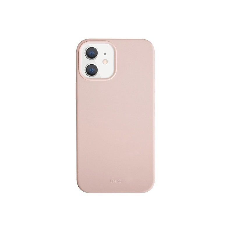 Buy UNIQ Lino Hue Apple iPhone 12 mini blush pink Antimicrobial - 8886463674796 - UNIQ332PNK - Homescreen.pl