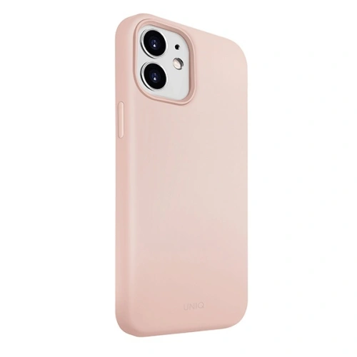 Kup Apple UNIQ Lino Hue Case iPhone 12 mini rosa/rosa Antimikrobiell - UNIQ332PNK - {ean13} - Sklep Home Screen