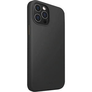 Kup Etui UNIQ Lino Hue Apple iPhone 12 Pro Max czarny/ink black Antimicrobial - UNIQ333BLK - {ean13} - Sklep Home Screen