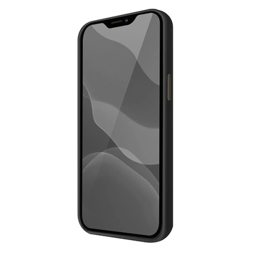 Kup Apple UNIQ Lino Hue Case iPhone 12 Pro Max schwarz/ink schwarz Antimikrobiell - UNIQ333BLK - {ean13} - Sklep Home Screen
