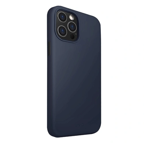 Buy UNIQ Lino Hue Apple iPhone 12 Pro Max marine blue Antimicrobial - UNIQ334BLU - {ean13} - Home Screen Store Europe