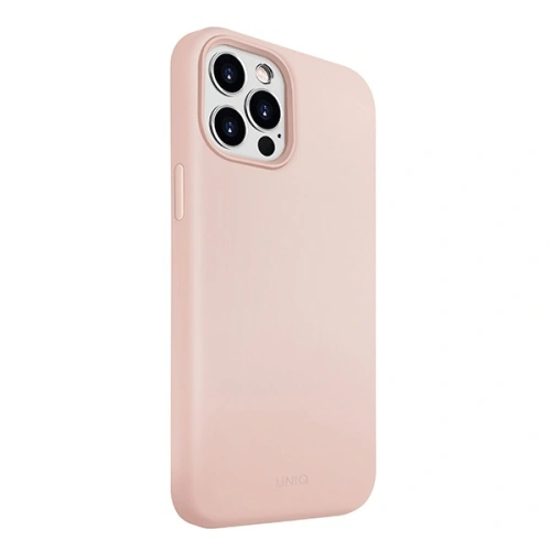 Kup Etui UNIQ Lino Hue Apple iPhone 12 Pro Max rózsaszín/blush pink Antimikrobiális - UNIQ335PNK - {ean13} - Sklep Home Screen