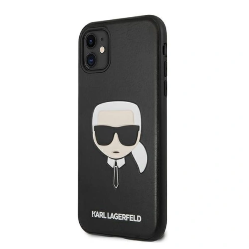 Kup Etui Karl Lagerfeld KLHCN61KHBK Apple iPhone 11 černý/black hardcase Ikonik Karl`s Head - KLD435BLK - {ean13} - Sklep Home Screen