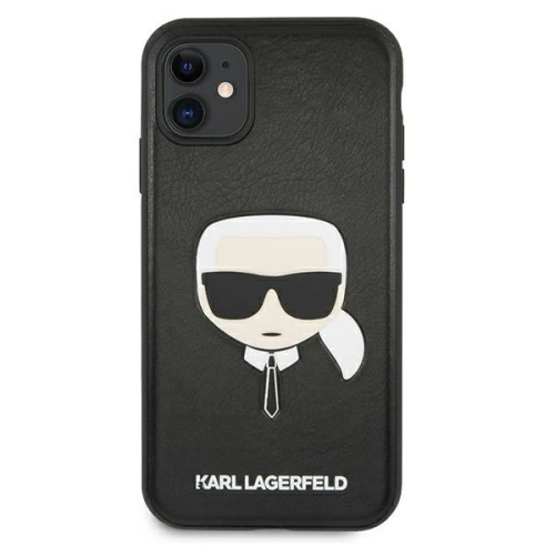 Kup Etui Karl Lagerfeld KLHCN61KHBK Apple iPhone 11 černý/black hardcase Ikonik Karl`s Head - KLD435BLK - {ean13} - Sklep Home Screen