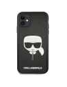 Kup Etui Karl Lagerfeld KLHCN61KHBK Apple iPhone 11 černý/black hardcase Ikonik Karl`s Head - KLD435BLK - {ean13} - Sklep Home Screen
