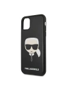 Kup Etui Karl Lagerfeld KLHCN61KHBK Apple iPhone 11 černý/black hardcase Ikonik Karl`s Head - KLD435BLK - {ean13} - Sklep Home Screen