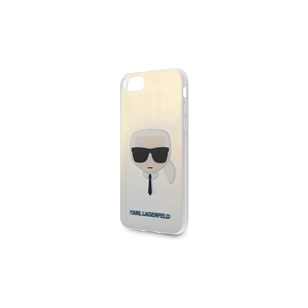 Etui Karl Lagerfeld KLHCI8PCKHML Apple iPhone SE 2022/SE 2020/8/7 multicolor hardcase Iridescent Karl`s Head