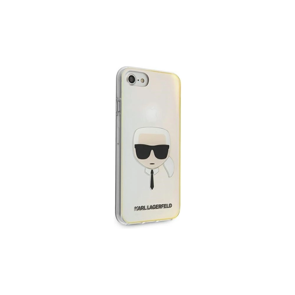 Etui Karl Lagerfeld KLHCI8PCKHML Apple iPhone SE 2022/SE 2020/8/7 multicolor hardcase Iridescent Karl`s Head