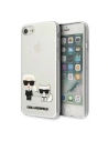 Etui Karl Lagerfeld KLHCI8CKTR Apple iPhone SE 2022/SE 2020/8/7 hardcase Transparent Karl & Choupette