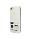 Kup Etui Karl Lagerfeld KLHCI8CKTR Apple iPhone SE 2022/SE 2020/8/7 hardcase Transparent Karl & Choupette - KLD431CL - {ean13} - Sklep Home Screen