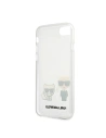 Kup Etui Karl Lagerfeld KLHCI8CKTR Apple iPhone SE 2022/SE 2020/8/7 hardcase Transparent Karl & Choupette - KLD431CL - {ean13} - Sklep Home Screen