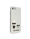 Kup Etui Karl Lagerfeld KLHCI8CKTR Apple iPhone SE 2022/SE 2020/8/7 hardcase Transparent Karl & Choupette - KLD431CL - {ean13} - Sklep Home Screen