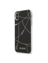 Buy Guess GUHCPXPCUCHBK Apple iPhone X/XS black hardcase Gold Chain Collection - GUE825BLK - {ean13} - Home Screen Store Europe