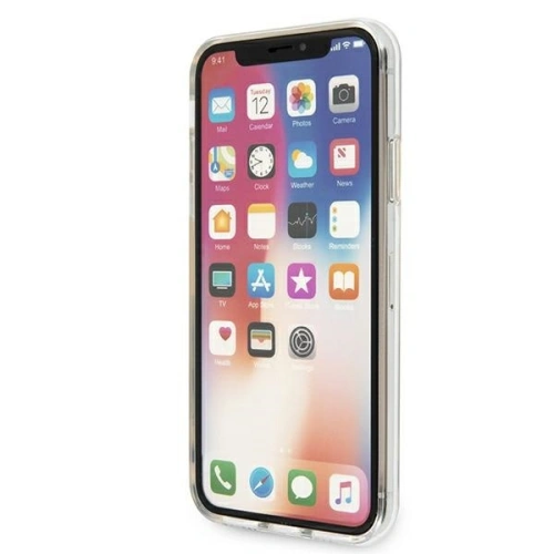 Buy Guess GUHCPXPCUCHBK Apple iPhone X/XS black hardcase Gold Chain Collection - GUE825BLK - {ean13} - Home Screen Store Europe