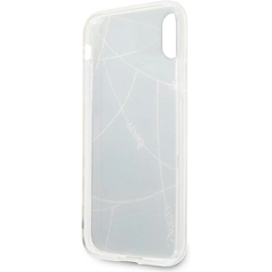 Guess GUHCPXPCUCHBK Apple iPhone X/XS black hardcase Gold Chain Collection