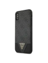 Kup Guess Apple Tasche GUHCI65PU4GHBK iPhone XS Max grau/grau Hardcase 4G Triangle Collection - GUE823GRY - {ean13} - Sklep Home Screen