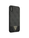 Kup Guess Apple Tasche GUHCI65PU4GHBK iPhone XS Max grau/grau Hardcase 4G Triangle Collection - GUE823GRY - {ean13} - Sklep Home Screen