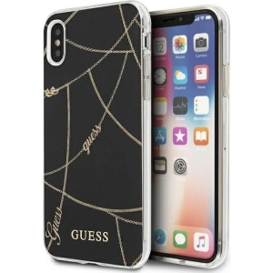 Kup Etui Guess GUHCI65PCUCHBK Apple iPhone XS Max czarny/black hardcase Gold Chain Collection - GUE822BLK - {ean13} - Sklep Home Screen