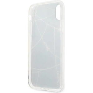 Guess GUHCI61PCUCHBK Apple iPhone XR black hardcase Gold Chain Collection