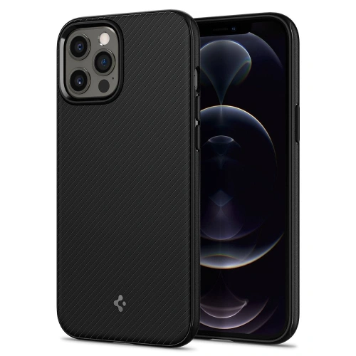 Kup Etui Spigen Mag Armor Apple iPhone 12 Pro Max Matt Fekete - SPN1420BLK - {ean13} - Sklep Home Screen