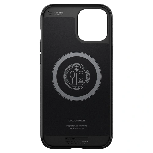 Kup Etui Spigen Mag Armor Apple iPhone 12 Pro Max Matt Fekete - SPN1420BLK - {ean13} - Sklep Home Screen