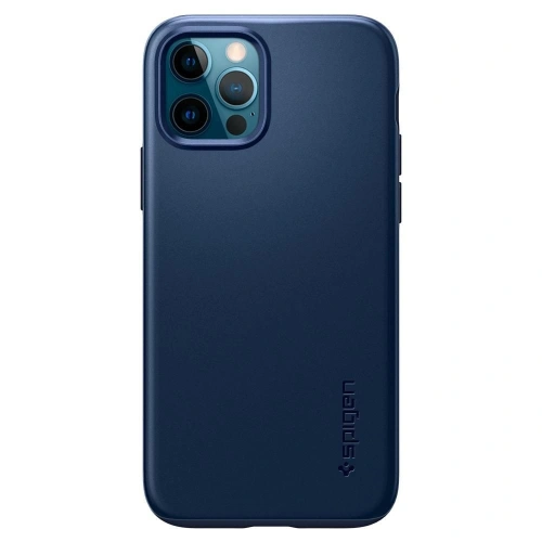 Kup Etui Spigen Thin Fit Apple iPhone 12/12 Pro Albastru Navy - SPN1423BLU - {ean13} - Sklep Home Screen