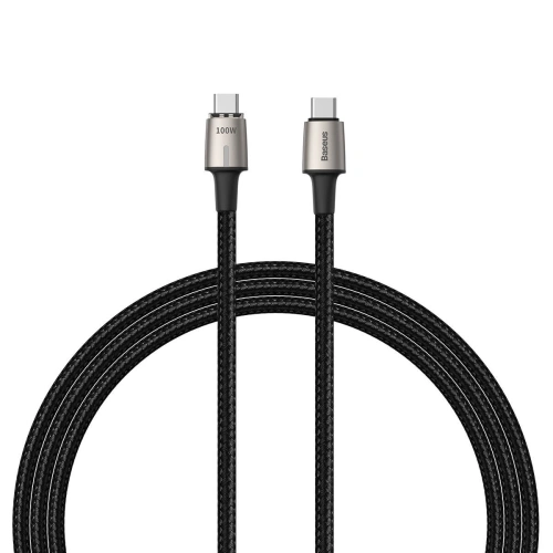 Kup Baseus 1.2m USB-C auf USB-C Kabel, magnetisch Zink 5A (schwarz) - BSU1989BLK - {ean13} - Sklep Home Screen