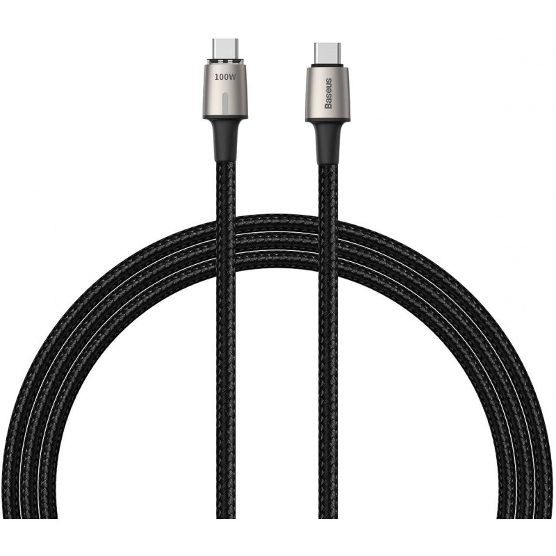 Buy Baseus Zinc Magnetic USB-C USB-C Cable 5A 1.2m (Black) - 6953156220676 - BSU1989BLK - Homescreen.pl