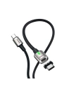 Kup Baseus 1.2m USB-C auf USB-C Kabel, magnetisch Zink 5A (schwarz) - BSU1989BLK - {ean13} - Sklep Home Screen