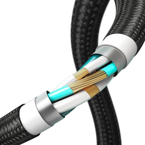 Kup Baseus 1.2m USB-C auf USB-C Kabel, magnetisch Zink 5A (schwarz) - BSU1989BLK - {ean13} - Sklep Home Screen
