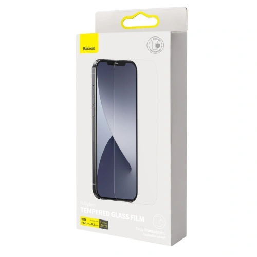 Buy Tempered glass 0.15mm Baseus Apple iPhone 12/12 Pro (2pcs) - BSU1991 - {ean13} - Home Screen Store Europe