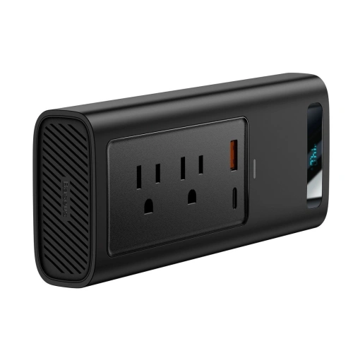 Buy Baseus Inverter 150W (110V US/JP) Black - BSU1993BLK - {ean13} - Home Screen Store Europe