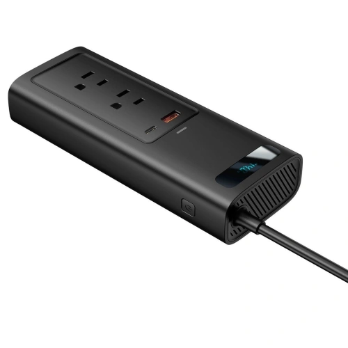 Kup Autós inverter Baseus 150W, 110V, US/JP (fekete) - BSU1993BLK - {ean13} - Sklep Home Screen