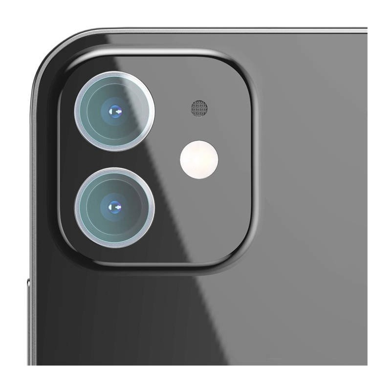 Buy Lens protective film 0.25mm Baseus Apple iPhone 12/12 mini (2 pcs) - 6953156231443 - BSU1999 - Homescreen.pl