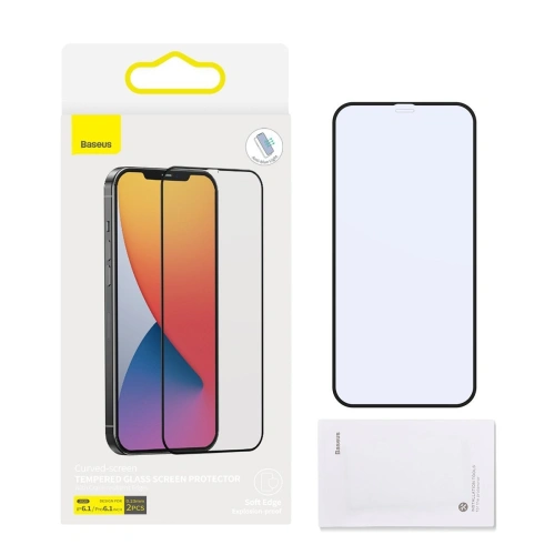 Kup Sticlă securizată 0.23mm Baseus Apple iPhone 12/12 Pro (2buc.) - BSU2000 - {ean13} - Sklep Home Screen