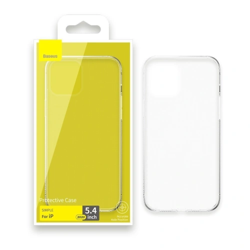 Buy Transparent Baseus Simplicity Case Apple iPhone 12 mini - BSU2001CL - {ean13} - Home Screen Store Europe