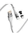 Kup Kabel USB Baseus Fast 4w1 USB do USB-C / Lightning / Micro 3A 1m (bílý) - BSU2002WHT - {ean13} - Sklep Home Screen