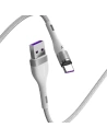 Baseus Magnetisches USB - USB-C Kabel Zink 5A 1m (weiß)