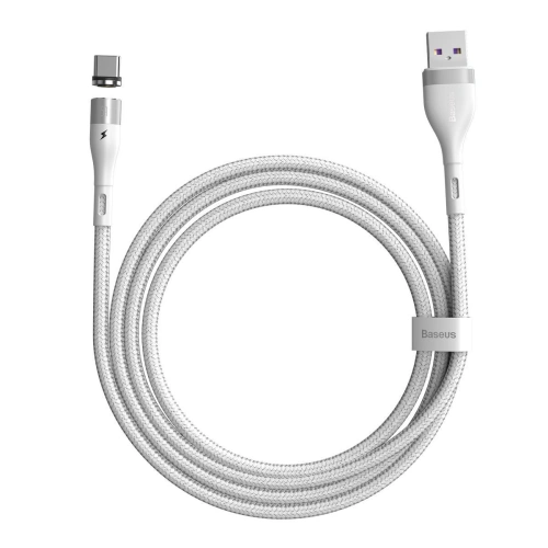Kup Baseus Magnetisches USB - USB-C Kabel Zink 5A 1m (weiß) - BSU2003WHT - {ean13} - Sklep Home Screen