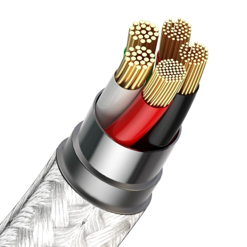 Kup Kabel magnetyczny USB - USB-C Baseus Zinc 5A 1m (biały) - BSU2003WHT - {ean13} - Sklep Home Screen