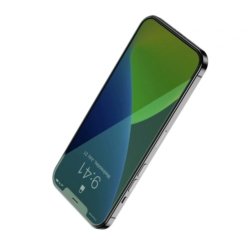 Kup Sticlă securizată 0.15mm Baseus Protecție pentru ochi Apple iPhone 12/12 Pro (2 bucăți) - BSU2004 - {ean13} - Sklep Home Screen