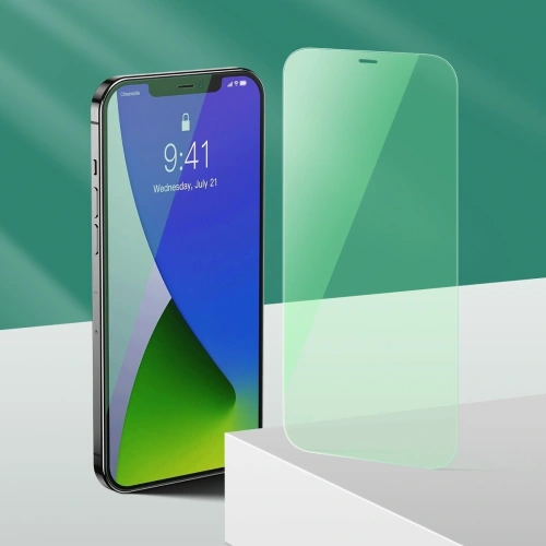 Kup Sticlă securizată 0.15mm Baseus Protecție pentru ochi Apple iPhone 12/12 Pro (2 bucăți) - BSU2004 - {ean13} - Sklep Home Screen