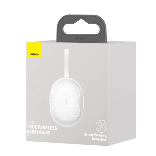 Buy Baseus Encok True Wireless Earphones W05 (white) - BSU2005WHT - {ean13} - Home Screen Store Europe